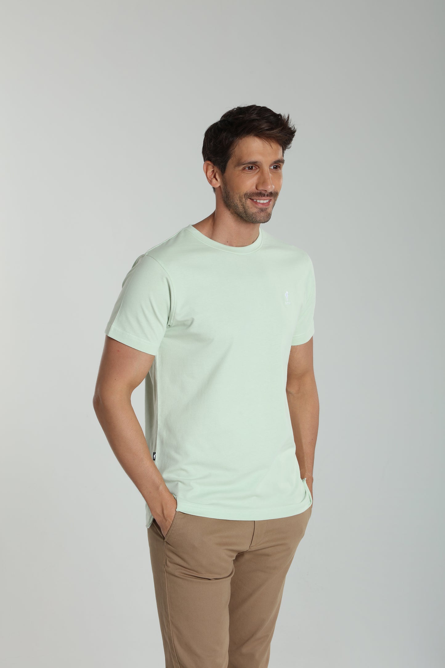 T-shirt manches courtes TWEN céladon