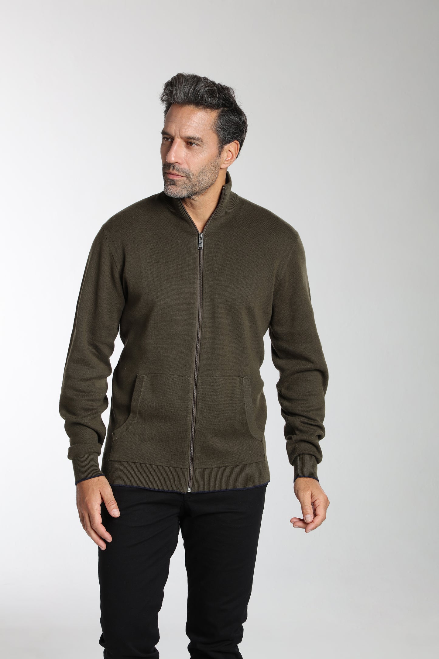 Pull MILANO GILET vert