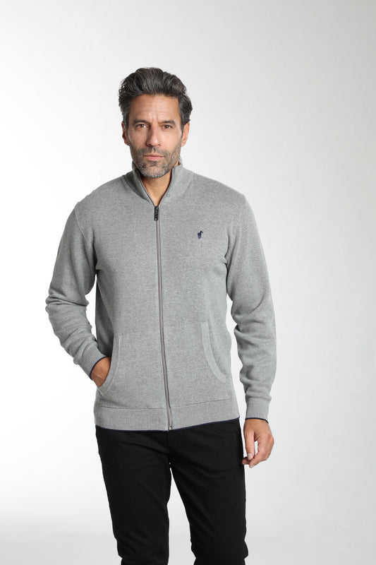 Pull MILANO GILET gris