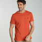 T-shirt manches courtes TWEN brique
