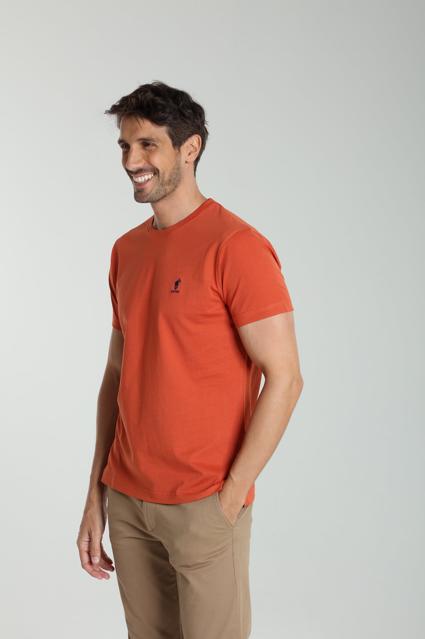 T-shirt manches courtes TWEN brique