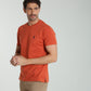 T-shirt manches courtes TWEN brique