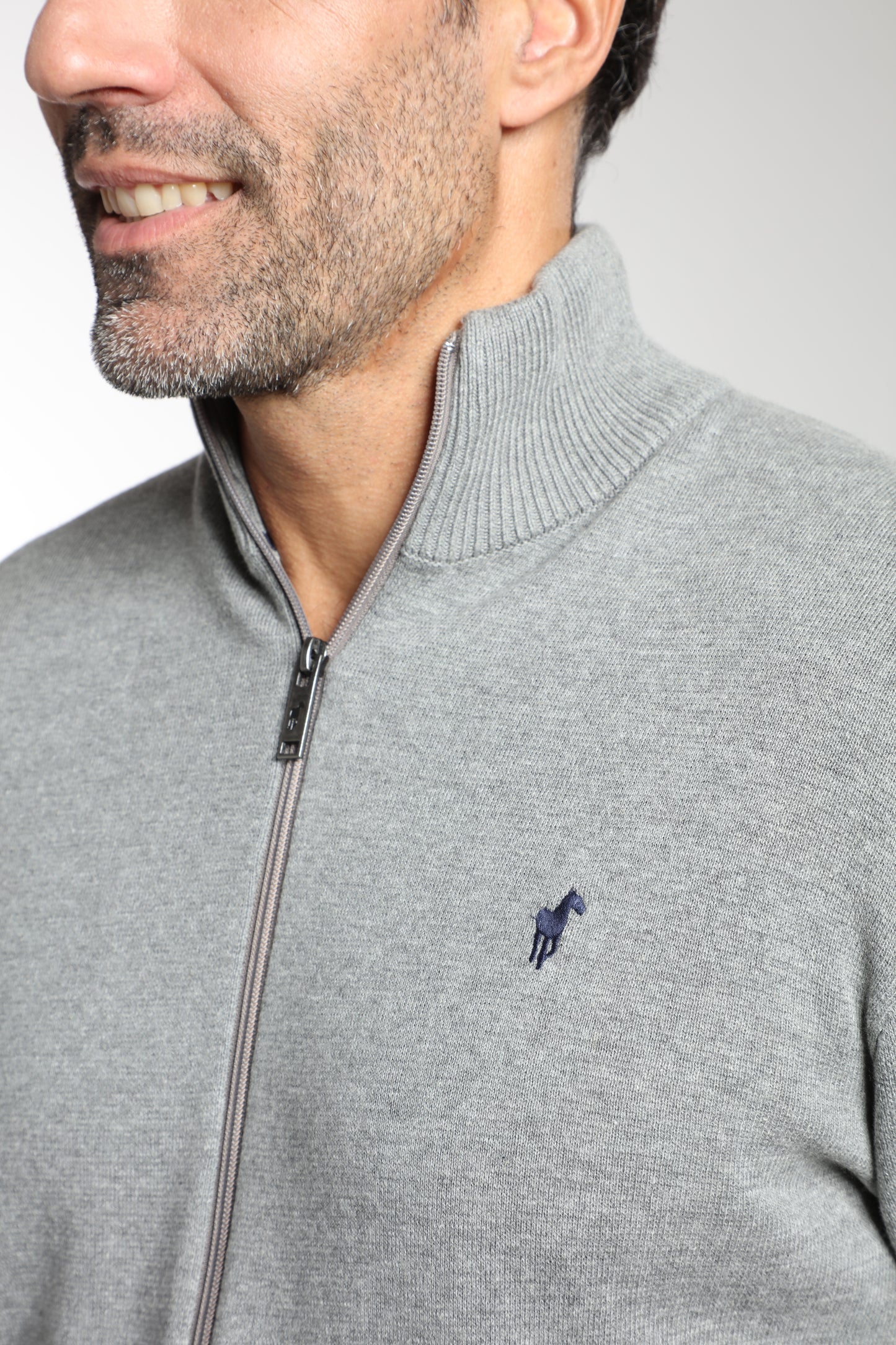 Pull MILANO GILET gris