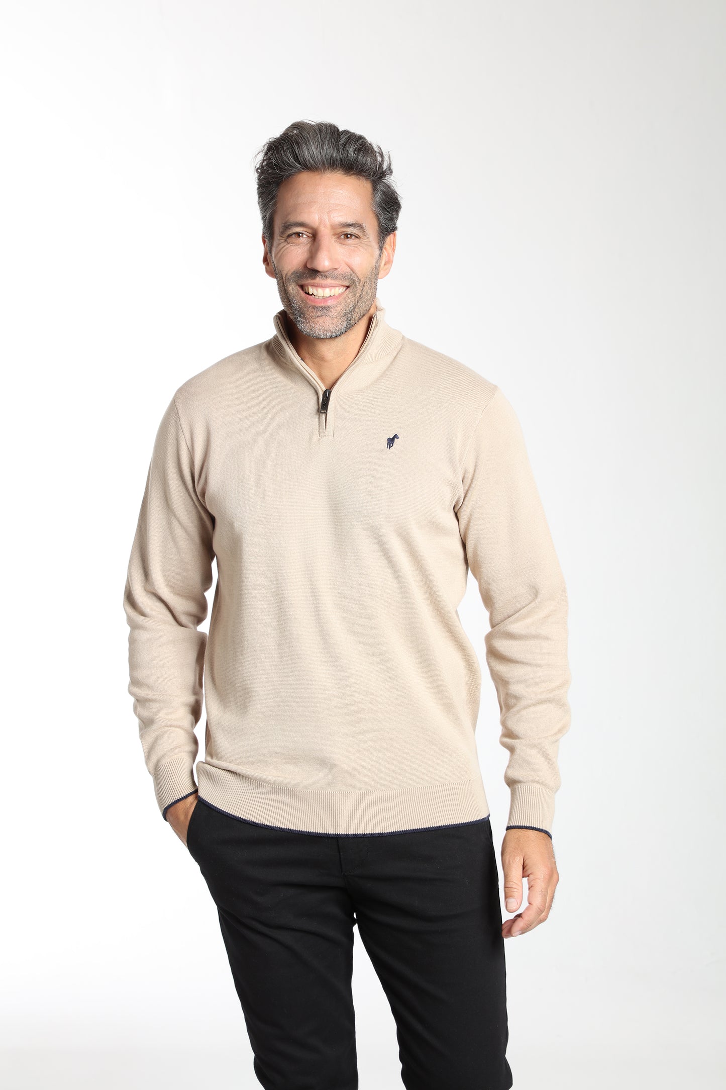 Pull MILANO CAMIONNEUR beige