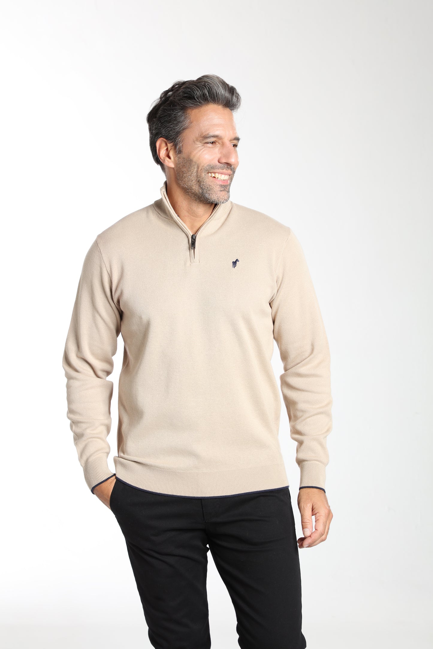 Pull MILANO CAMIONNEUR beige