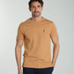 T-shirt manches courtes TWEN tabac camel