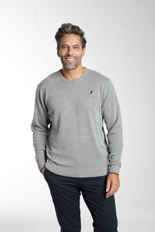 Pull MILANO POLO gris