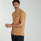 T-shirt manches courtes TWEN tabac camel