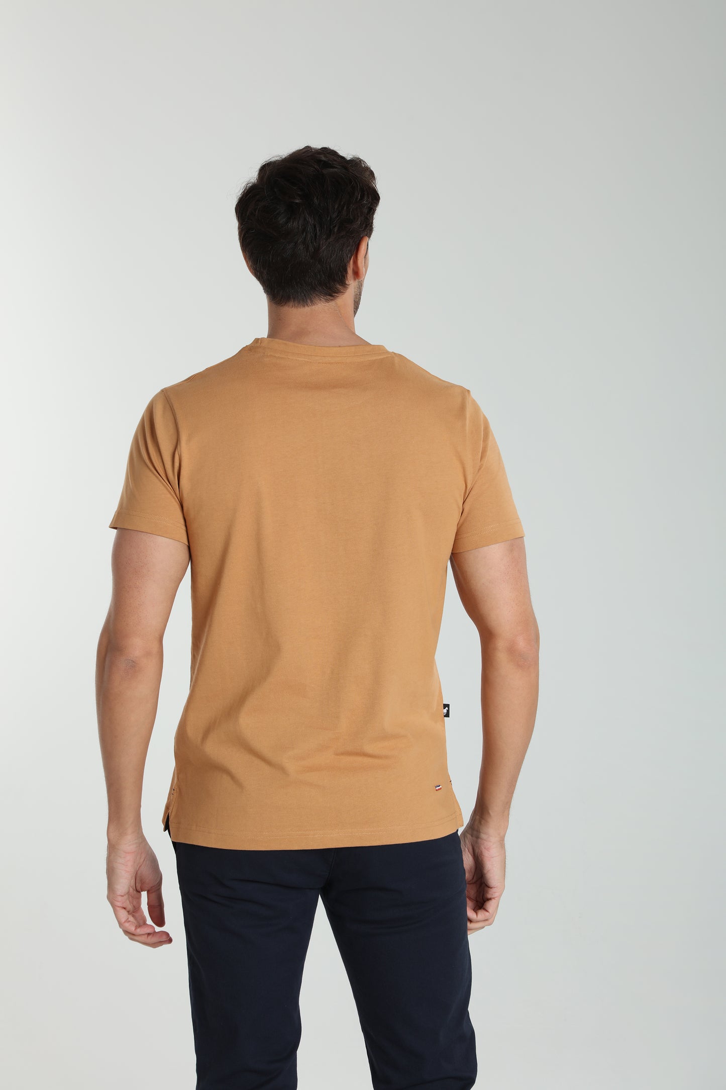 T-shirt manches courtes TWEN tabac camel