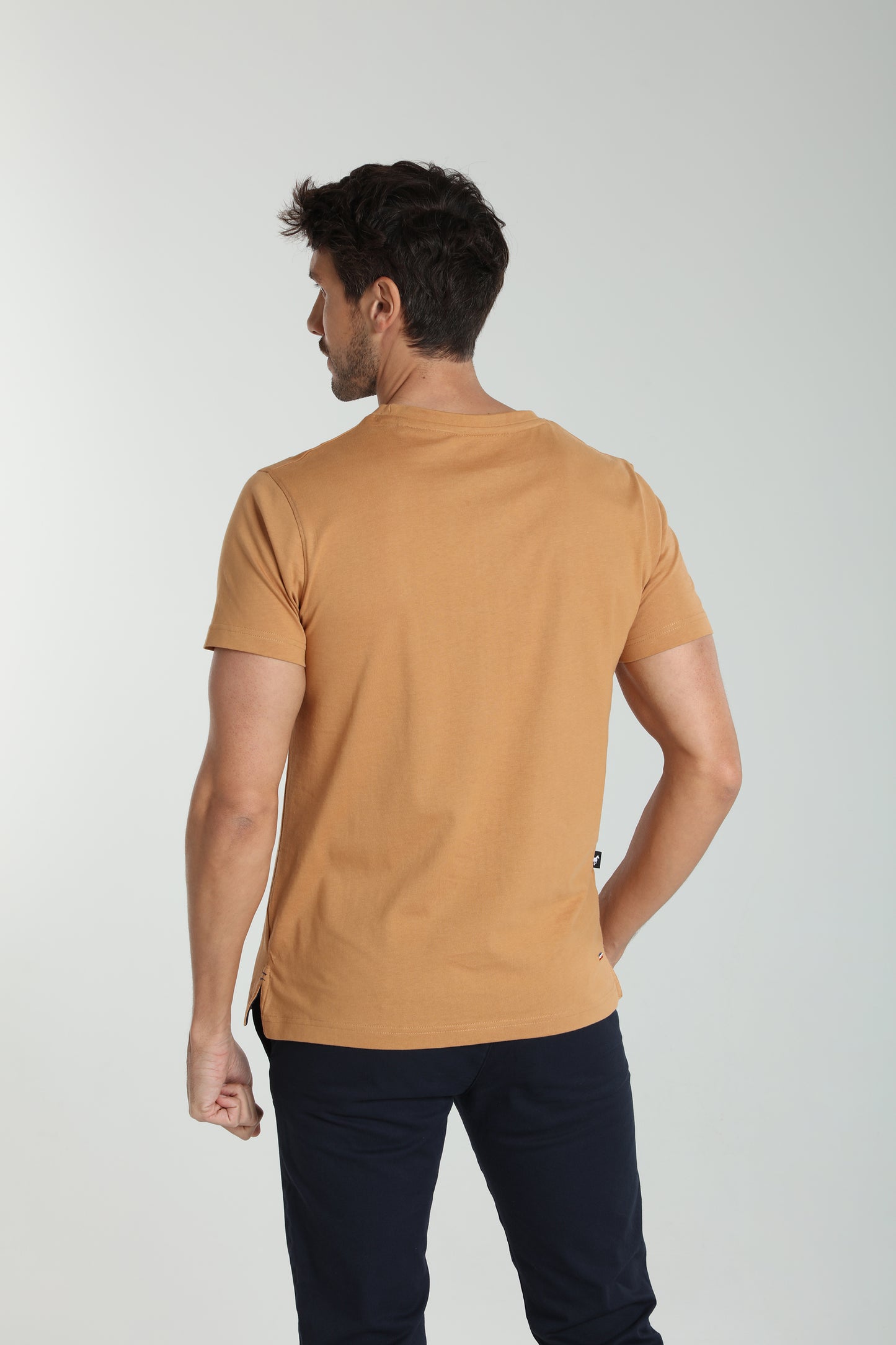 T-shirt manches courtes TWEN tabac camel