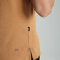 T-shirt manches courtes TWEN tabac camel