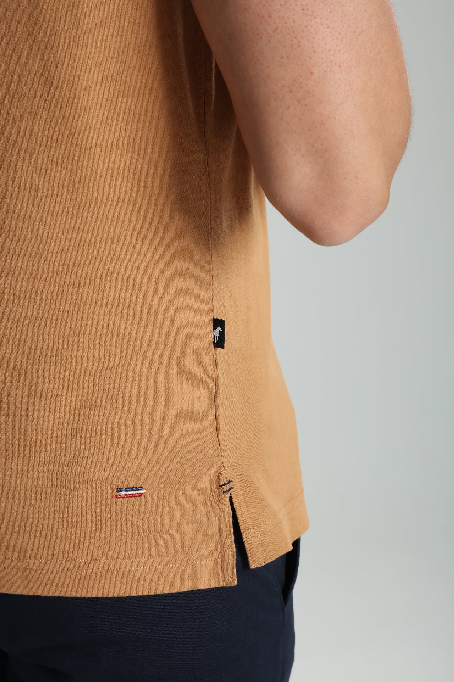 T-shirt manches courtes TWEN tabac camel