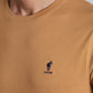 T-shirt manches courtes TWEN tabac camel