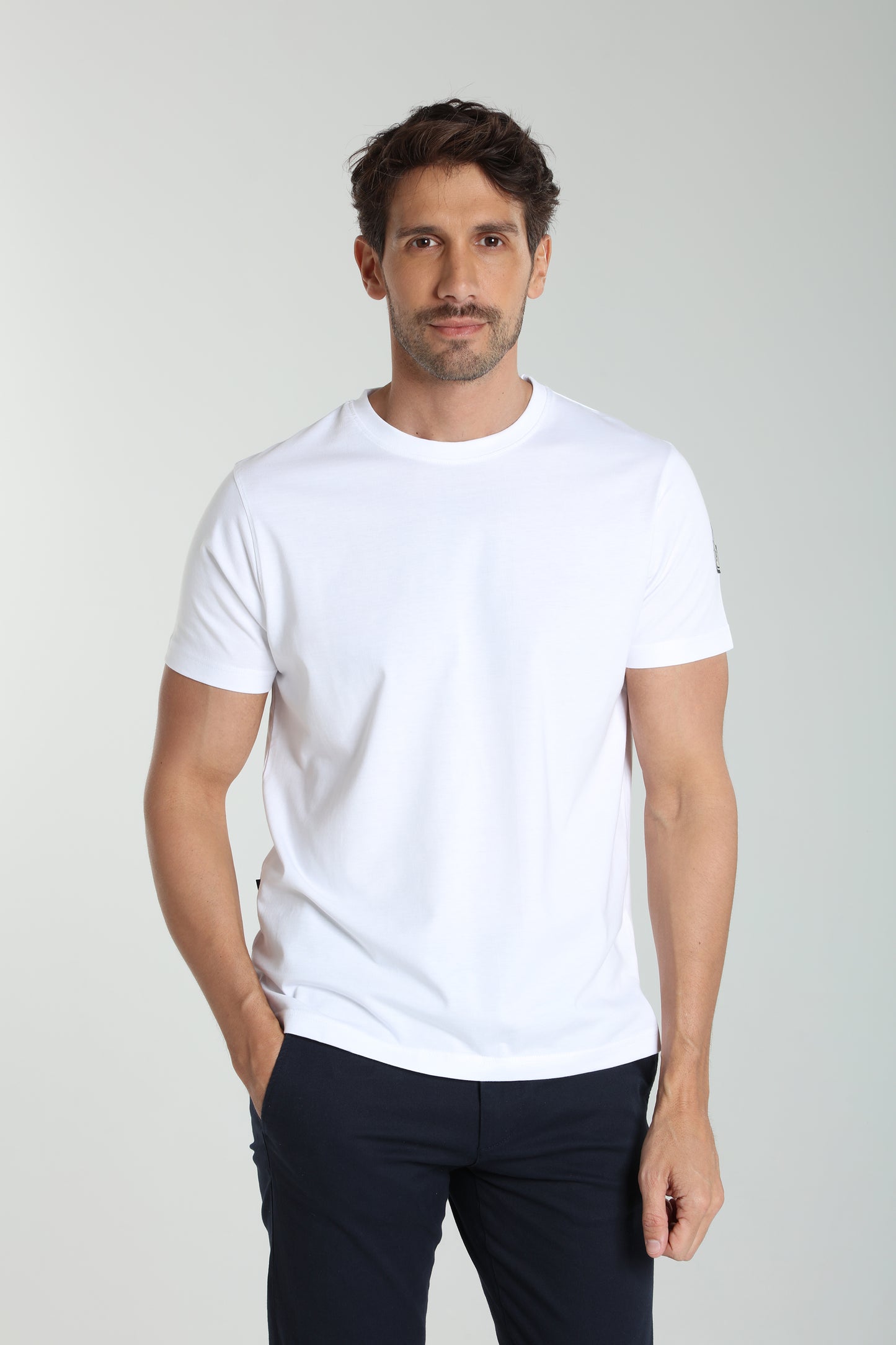 T-shirt manches courtes VINTAGE blanc