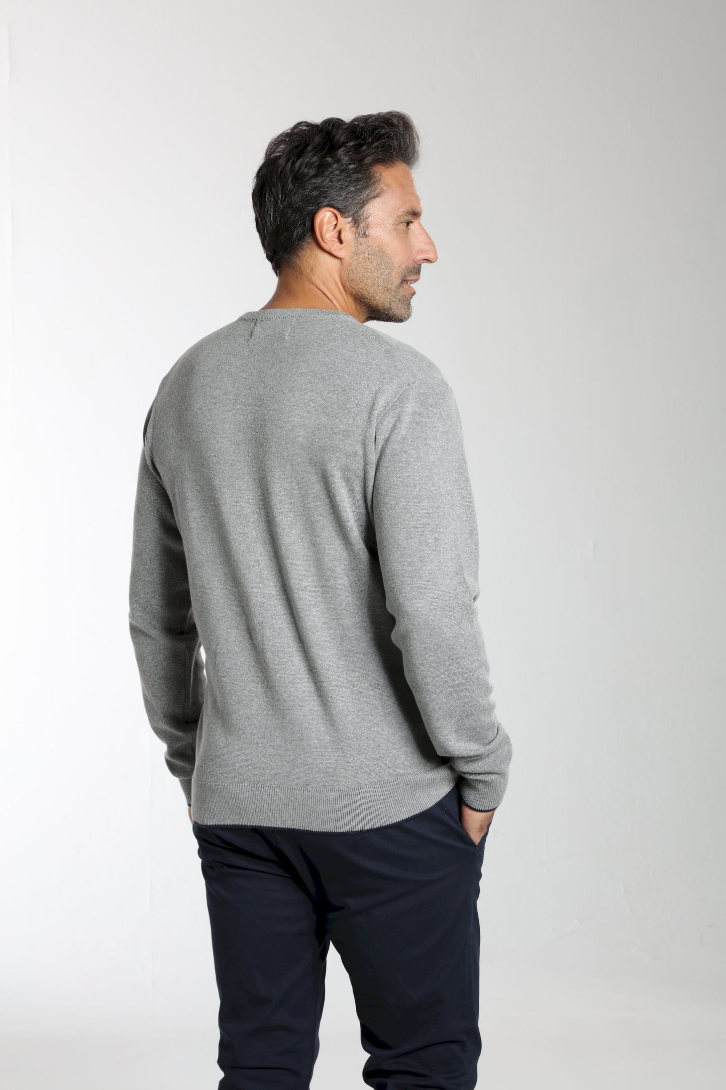 Pull MILANO POLO gris
