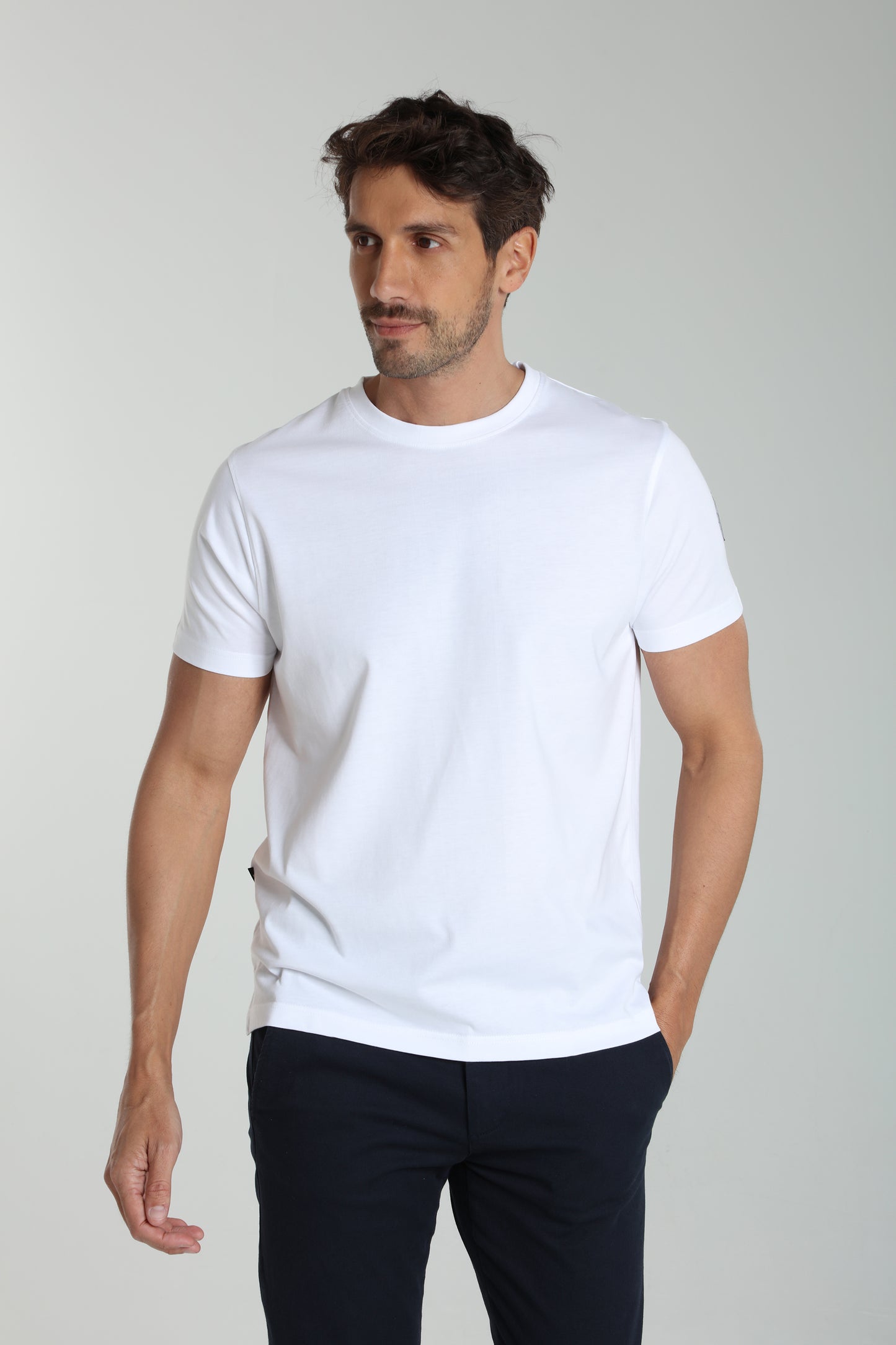 T-shirt manches courtes VINTAGE blanc