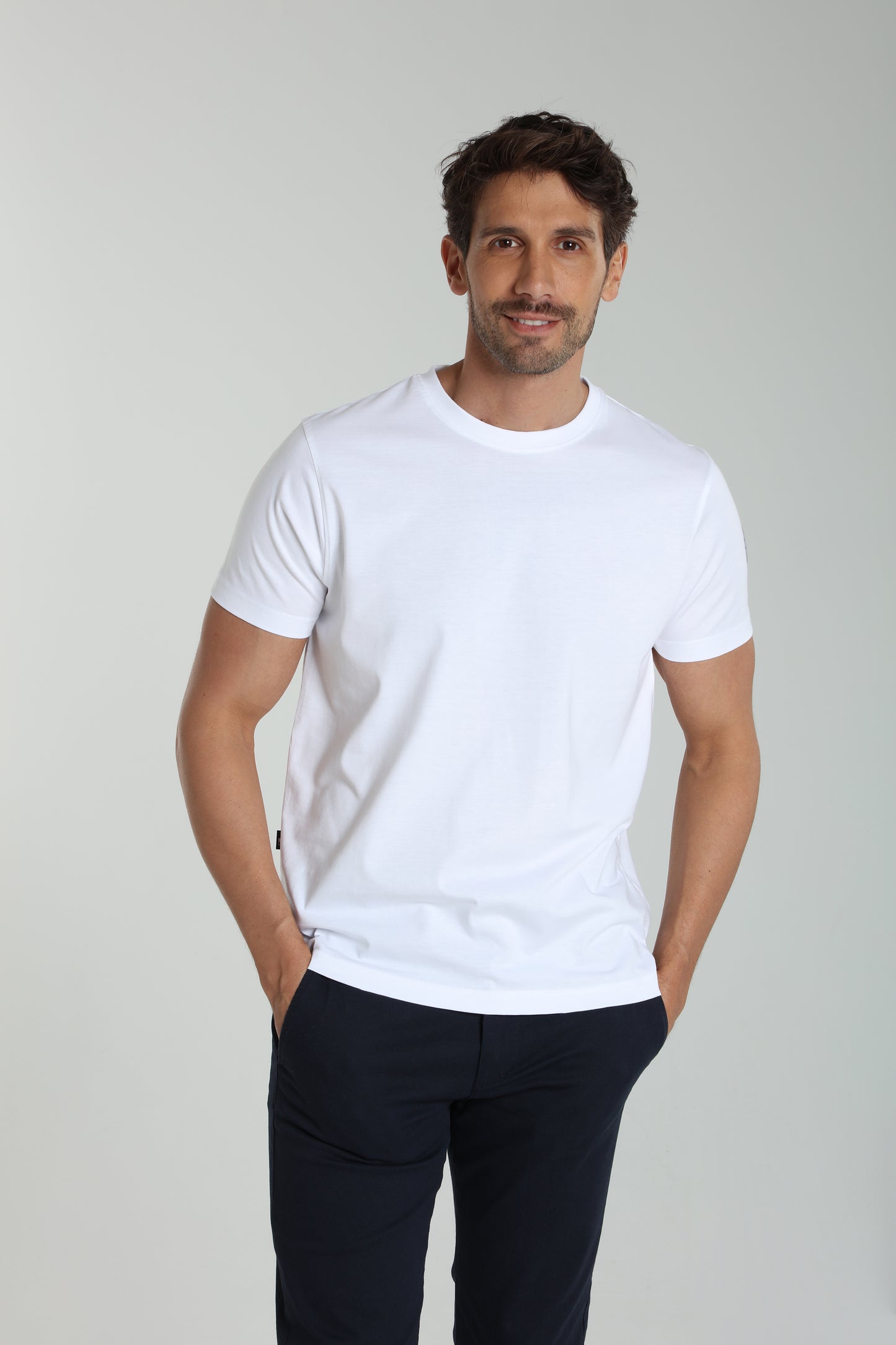 T-shirt manches courtes VINTAGE blanc