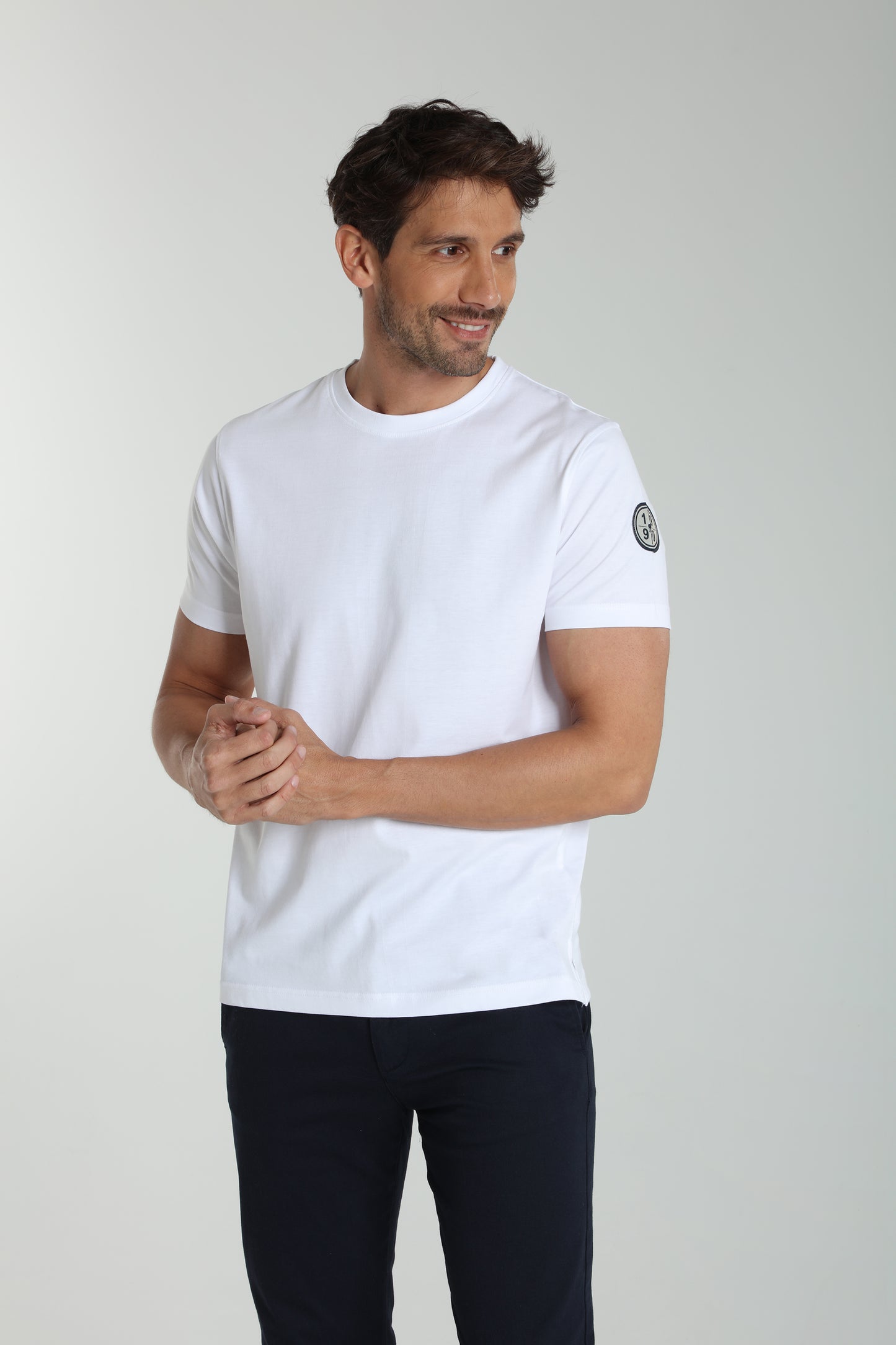 T-shirt manches courtes VINTAGE blanc