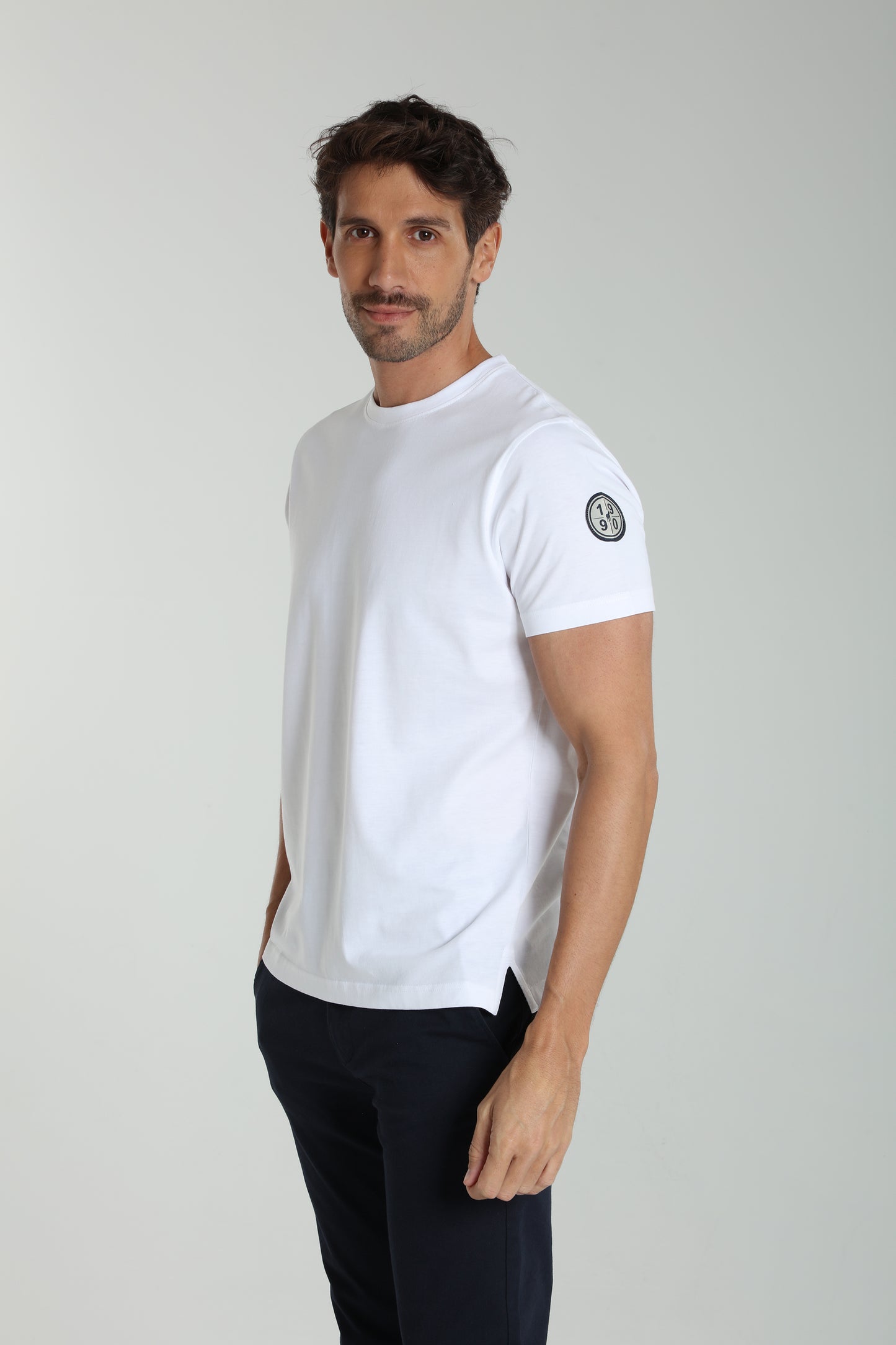 T-shirt manches courtes VINTAGE blanc