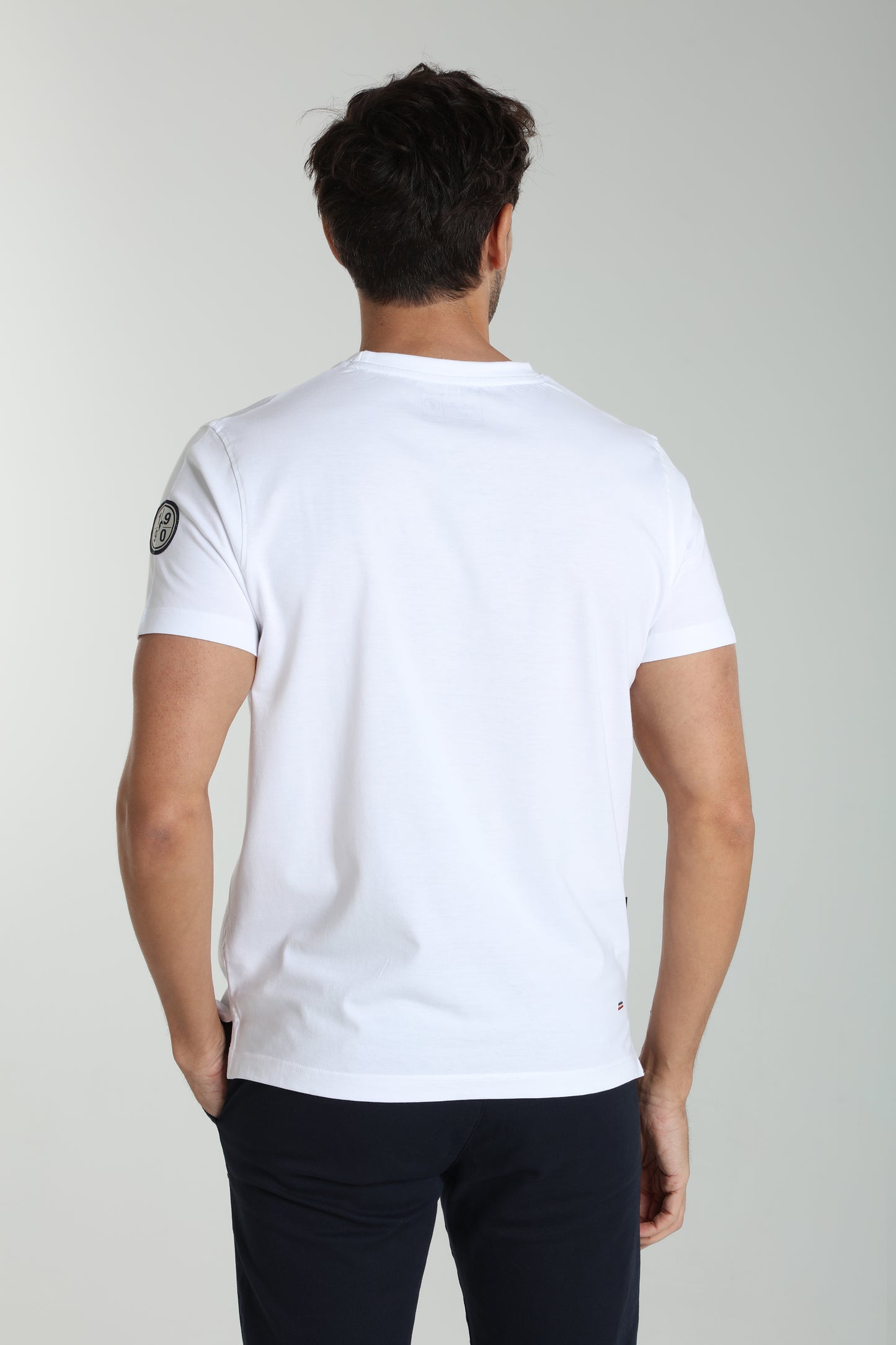 T-shirt manches courtes VINTAGE blanc