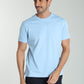 T-shirt manches courtes VINTAGE bleu