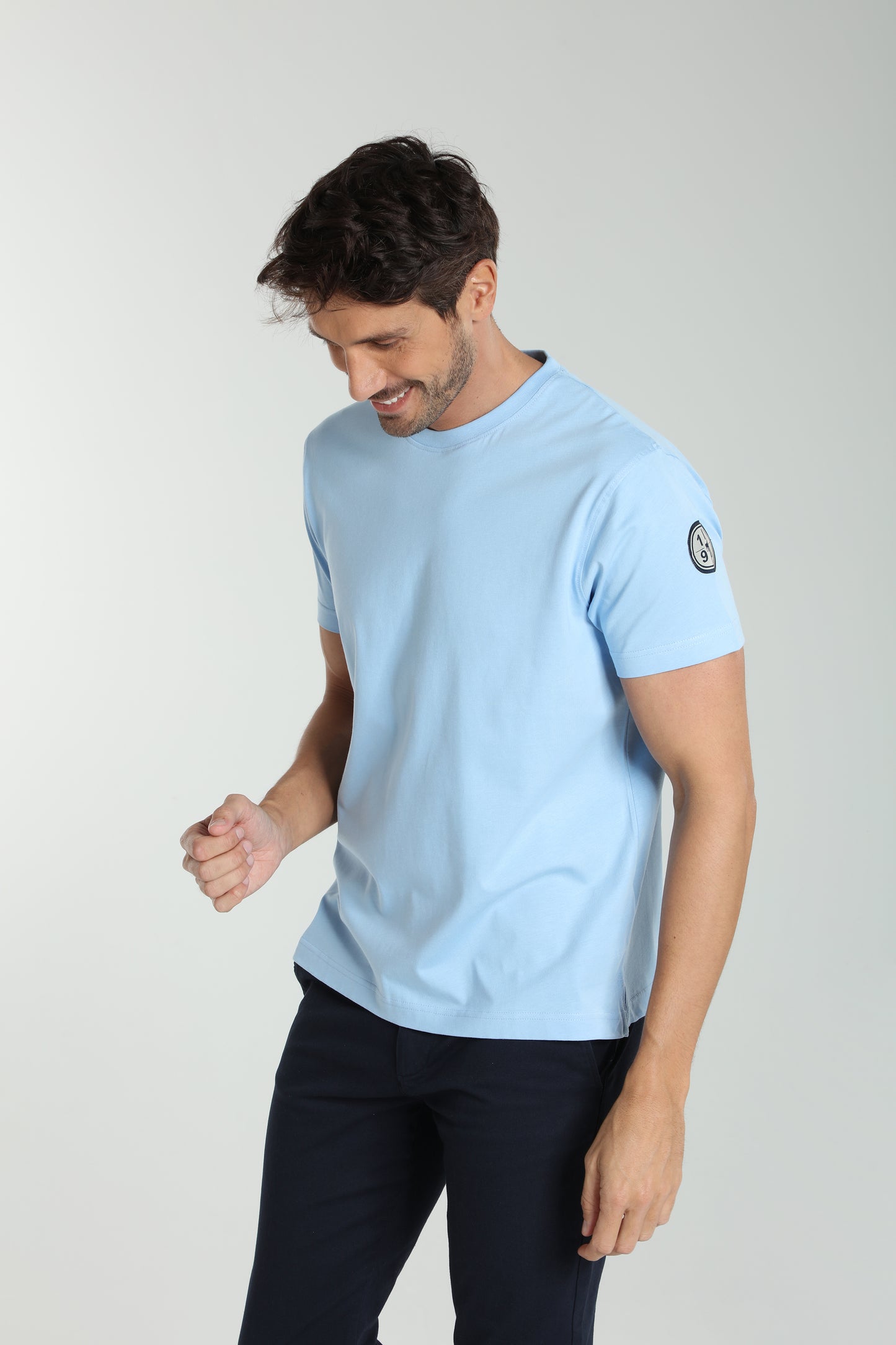 T-shirt manches courtes VINTAGE bleu