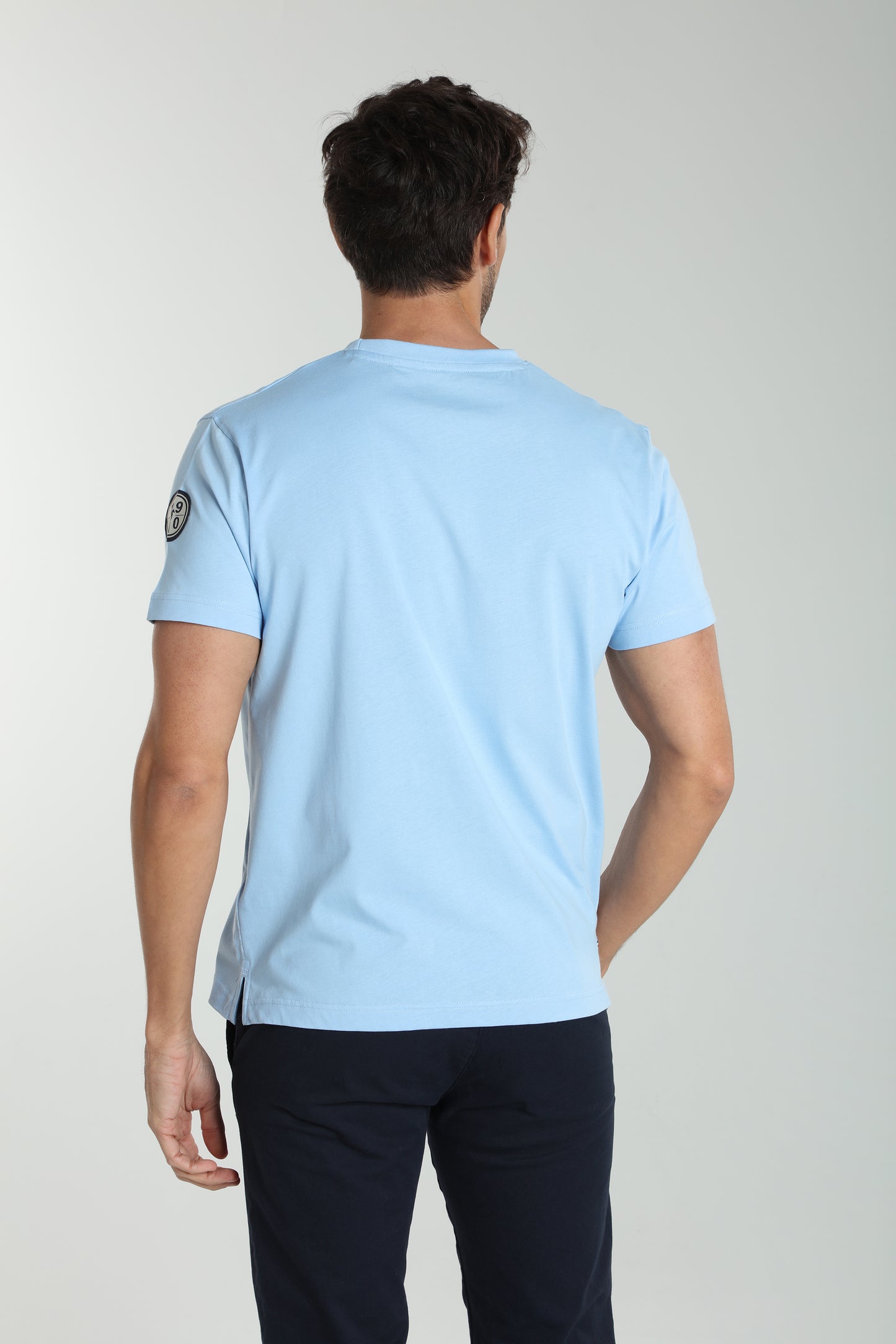 T-shirt manches courtes VINTAGE bleu