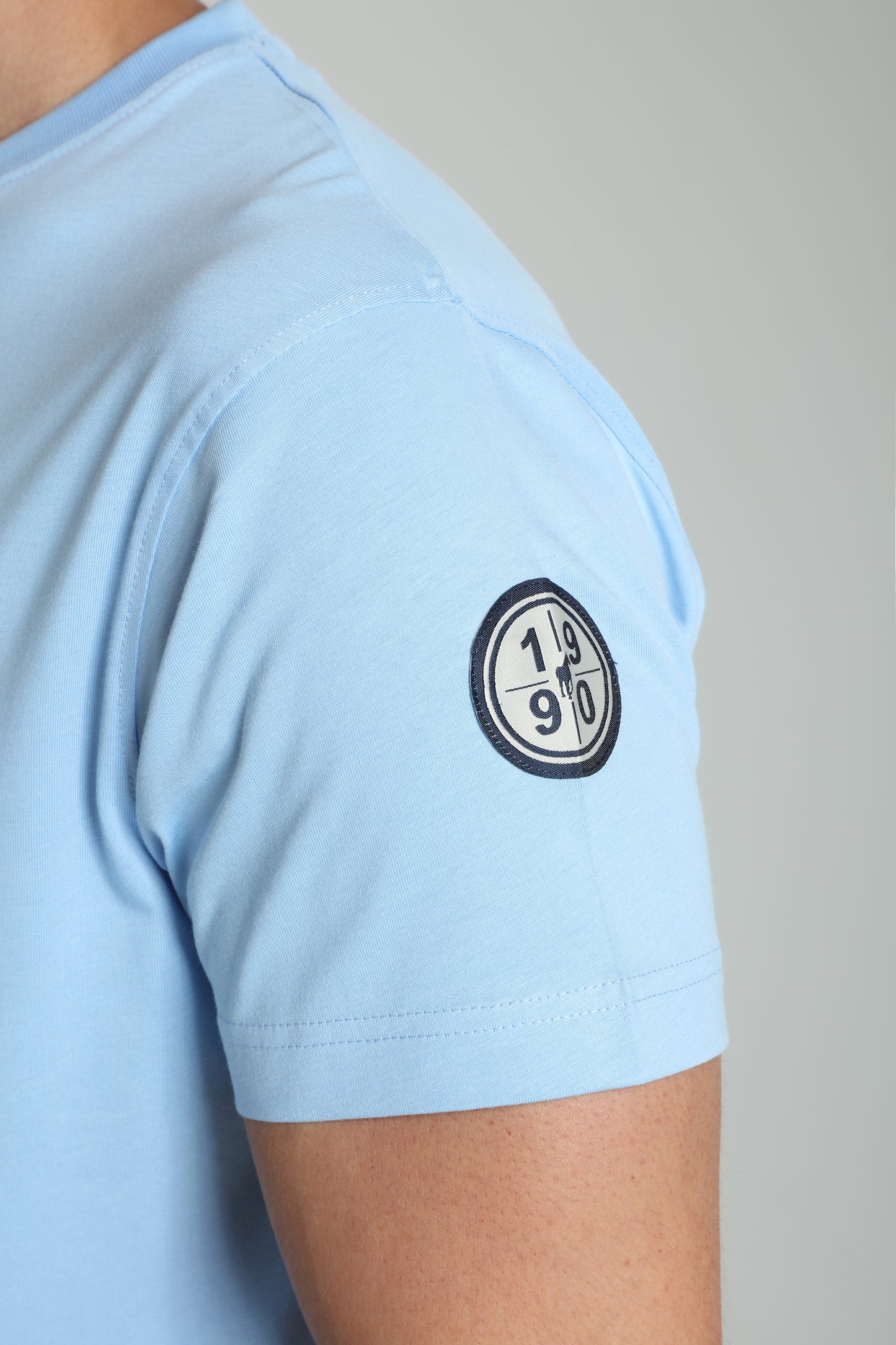 T-shirt manches courtes VINTAGE bleu