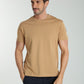 T-shirt manches courtes VINTAGE camel