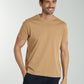 T-shirt manches courtes VINTAGE camel