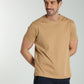 T-shirt manches courtes VINTAGE camel