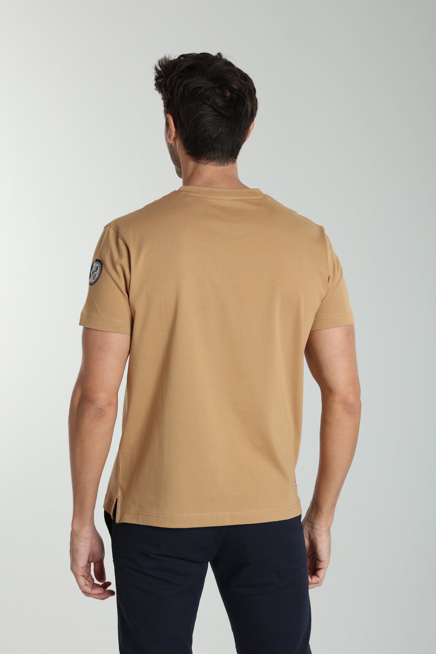 T-shirt manches courtes VINTAGE camel
