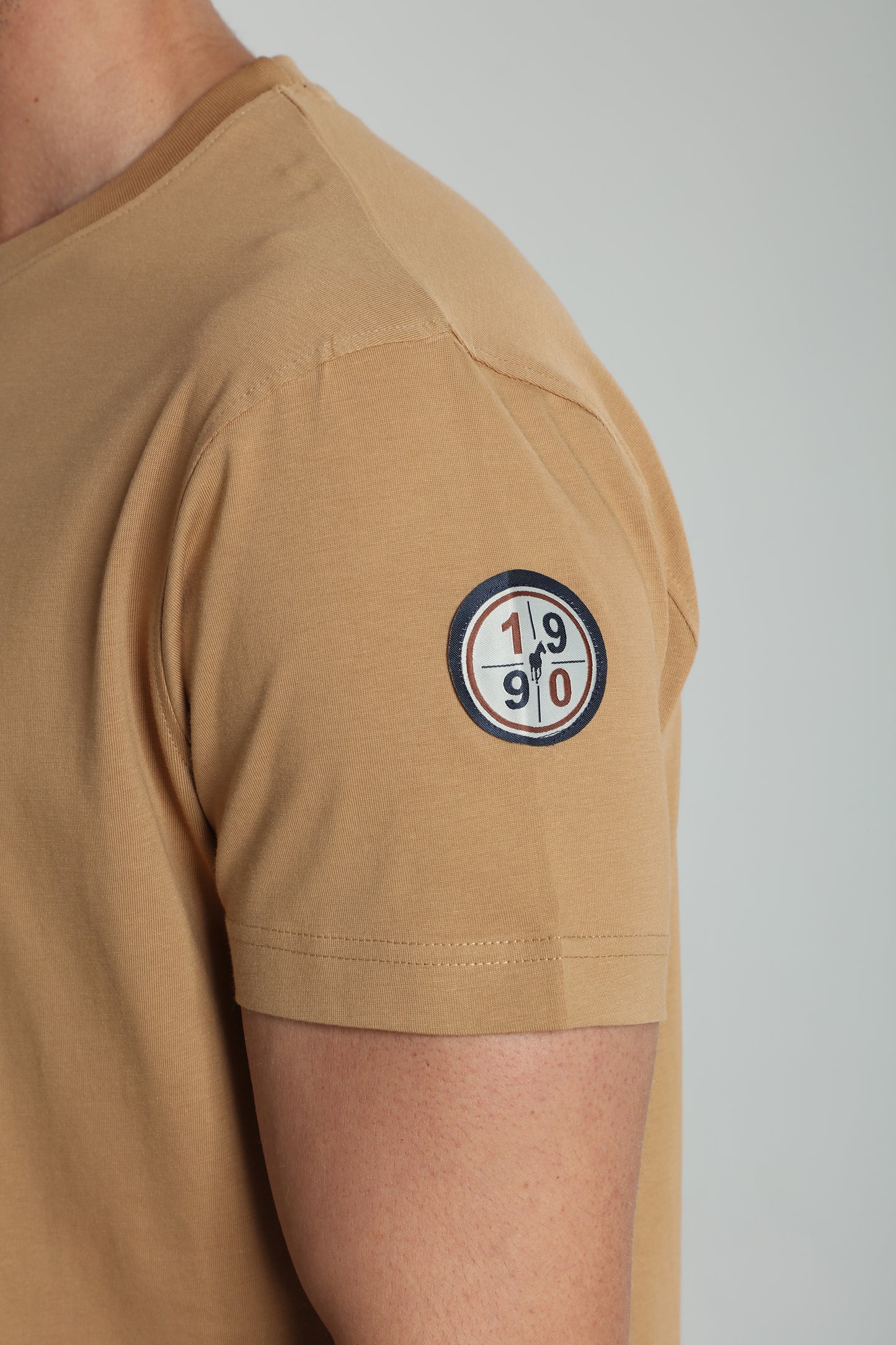 T-shirt manches courtes VINTAGE camel