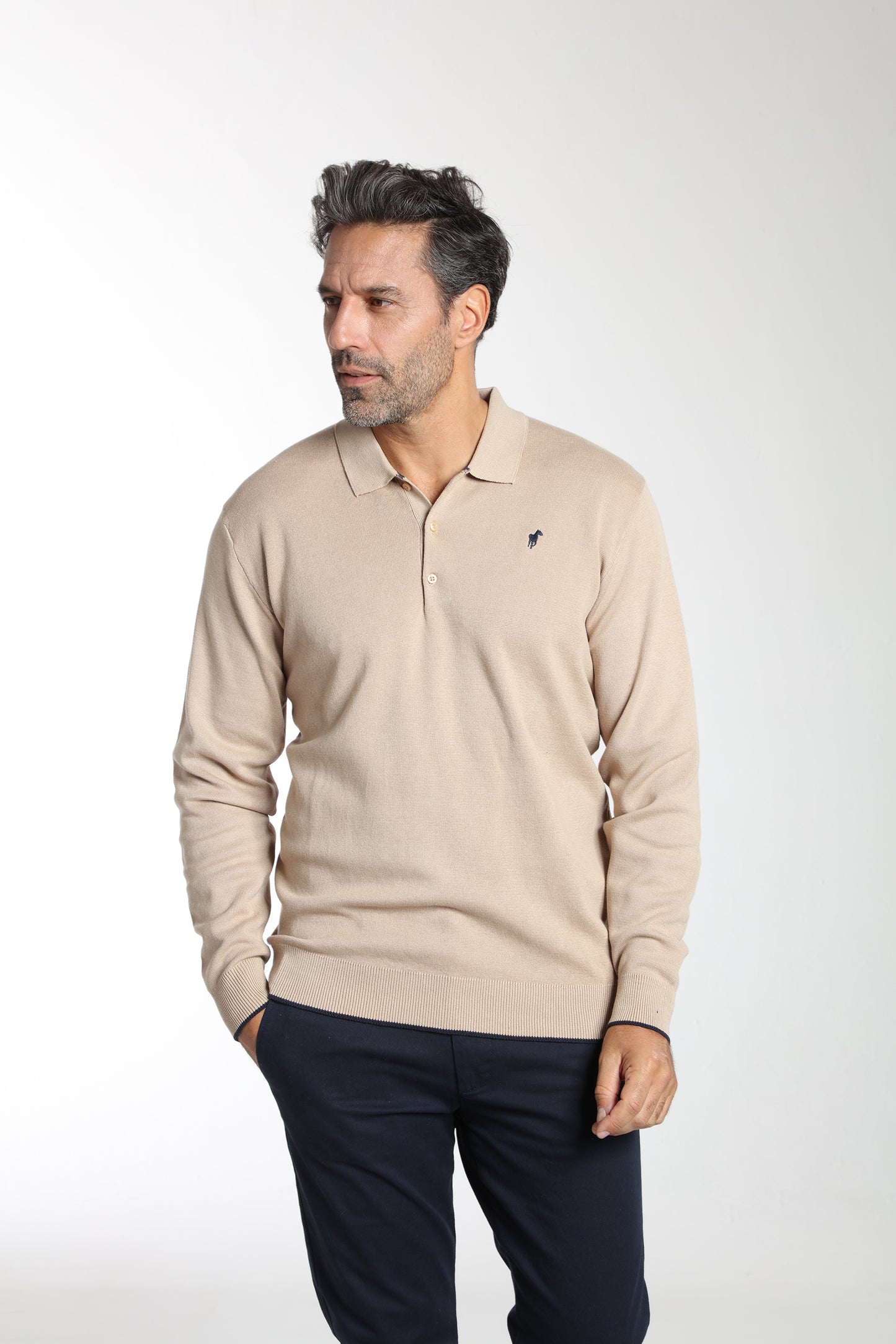 Pull MILANO POLO beige