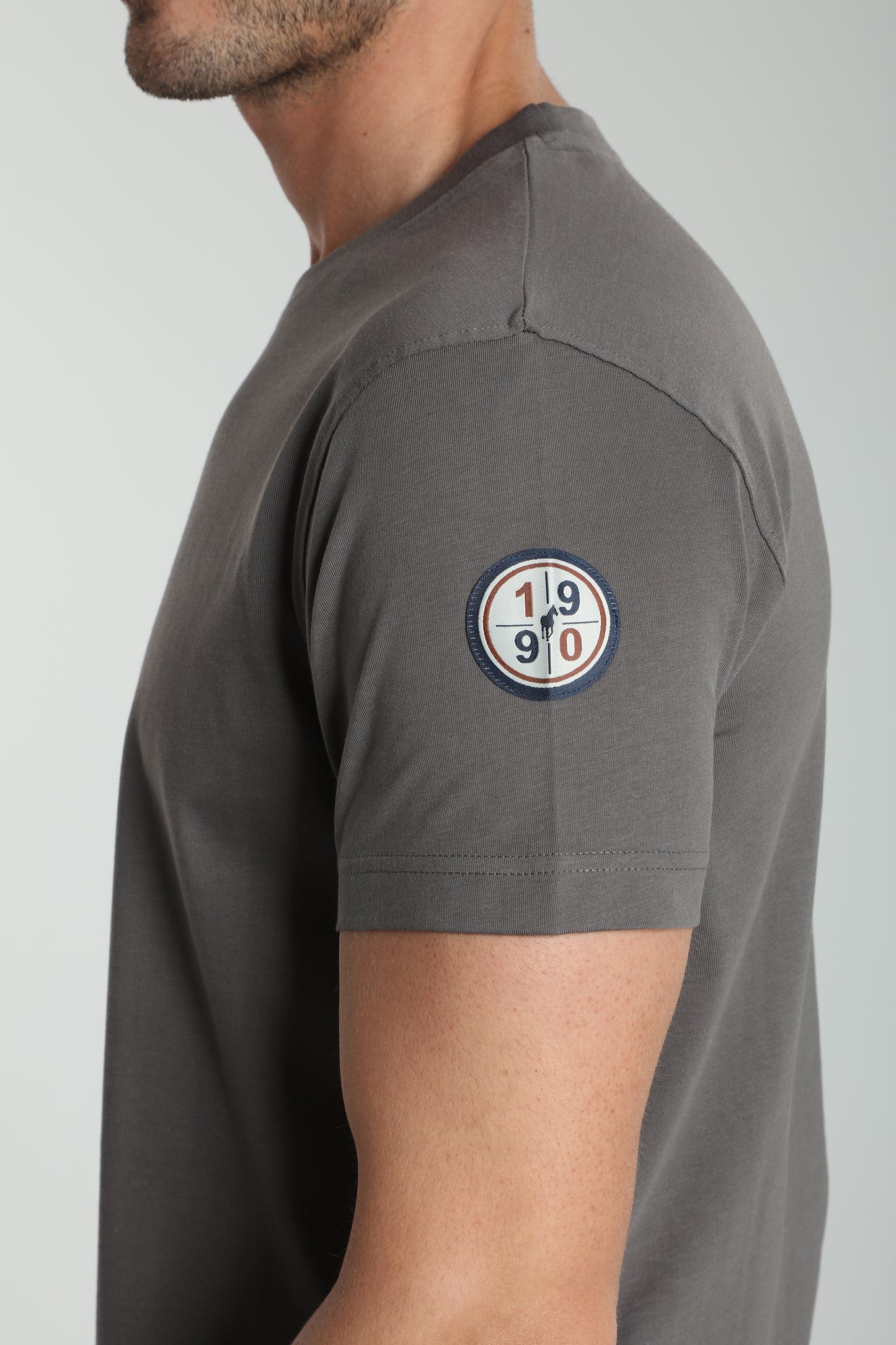 T-shirt manches courtes VINTAGE granite