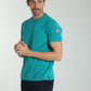 T-shirt manches courtes VINTAGE bleu canard