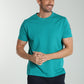 T-shirt manches courtes VINTAGE bleu canard