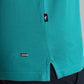 T-shirt manches courtes VINTAGE bleu canard