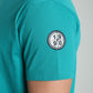 T-shirt manches courtes VINTAGE bleu canard