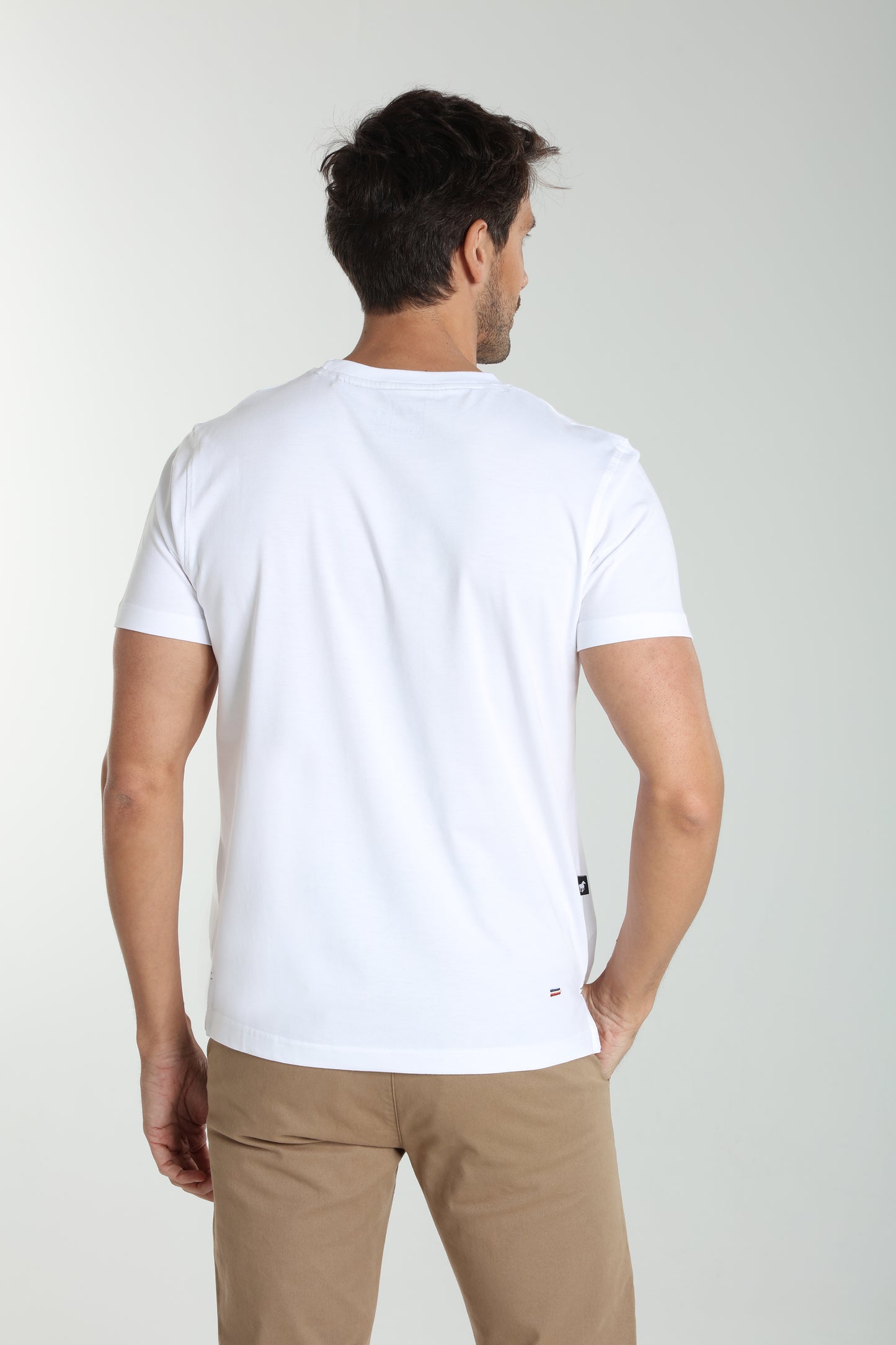 T-shirt manches courtes HORSE EST.90 blanc