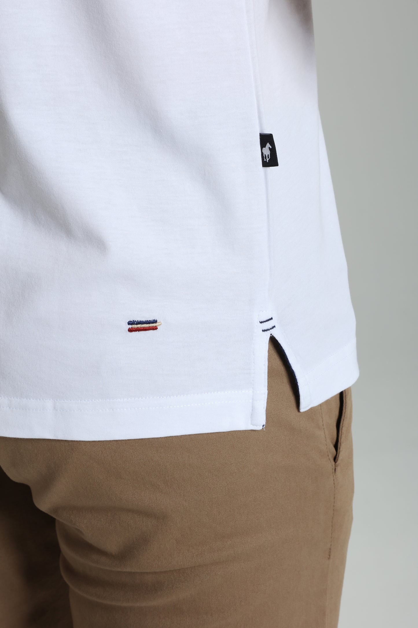 T-shirt manches courtes HORSE EST.90 blanc