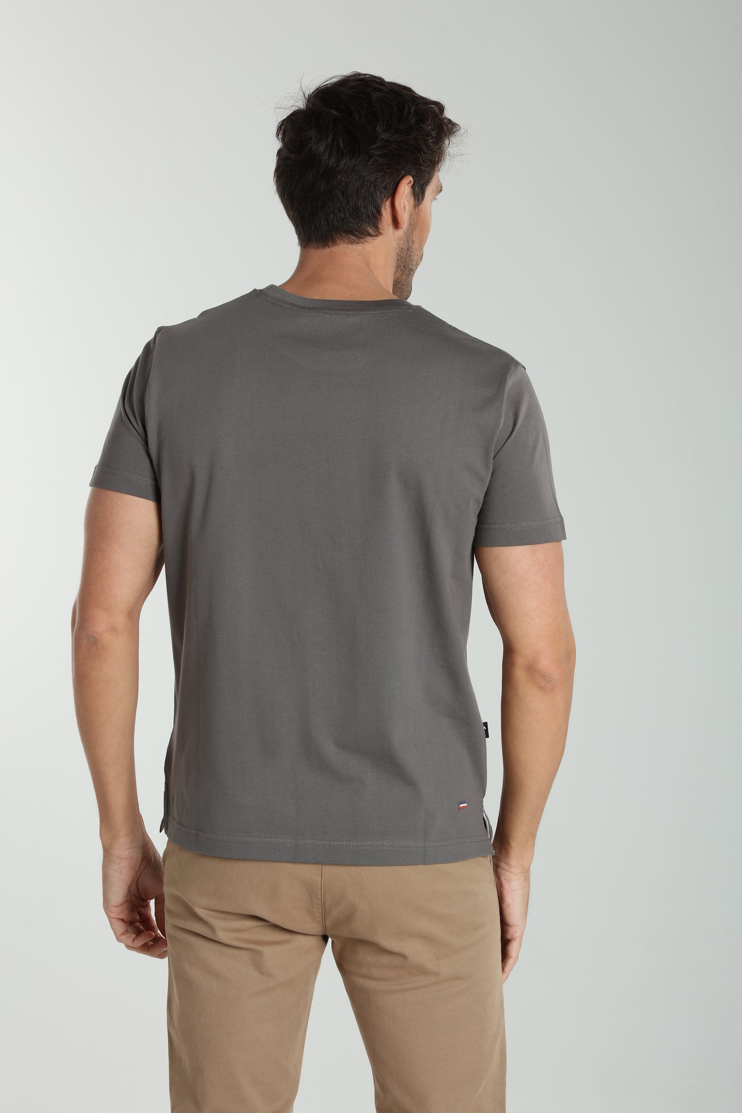 T-shirt manches courtes HORSE EST.90 granite