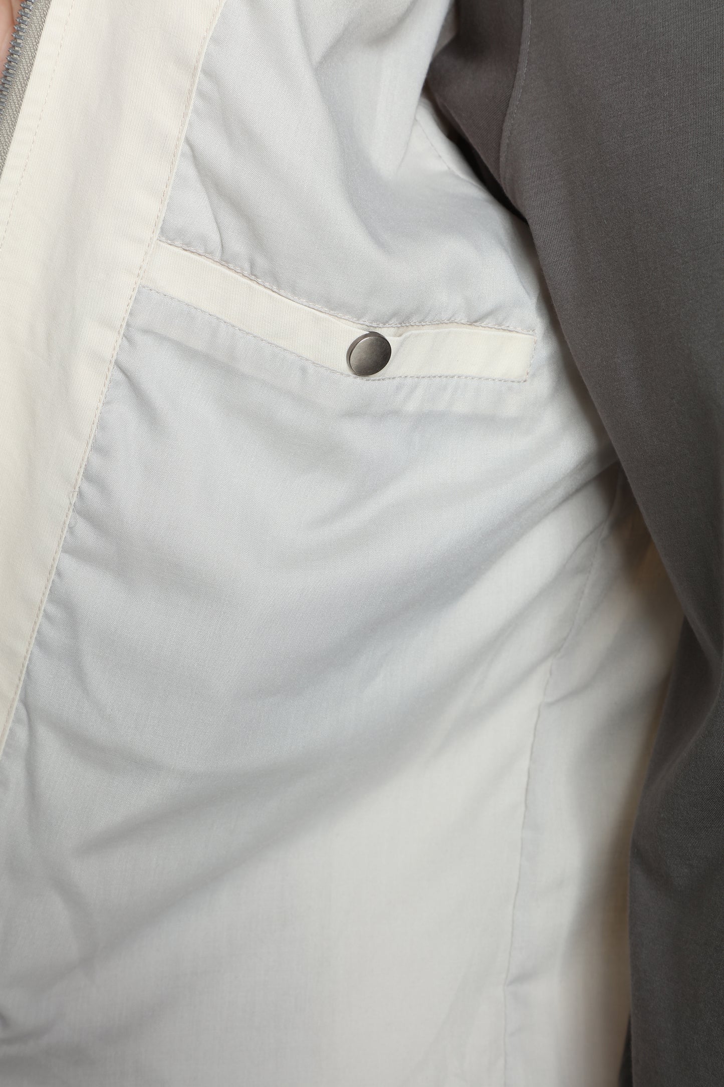 Blouson zippé BOWL beige