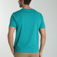 T-shirt manches courtes HORSE EST.90 bleu canard ( vert )