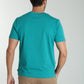 T-shirt manches courtes HORSE EST.90 bleu canard ( vert )