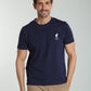 T-shirt manches courtes HORSE EST.90 marine