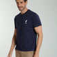 T-shirt manches courtes HORSE EST.90 marine