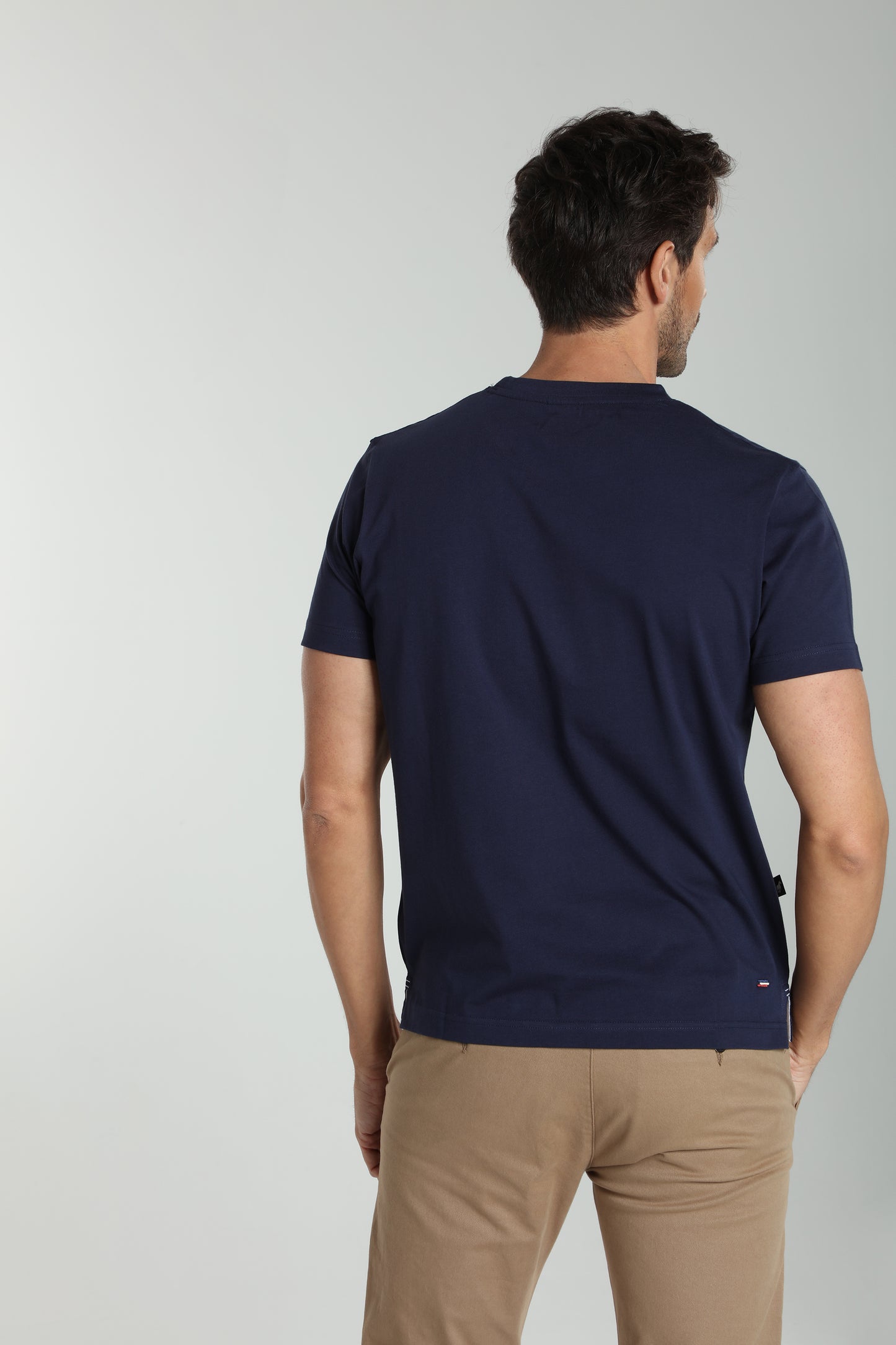 T-shirt manches courtes HORSE EST.90 marine