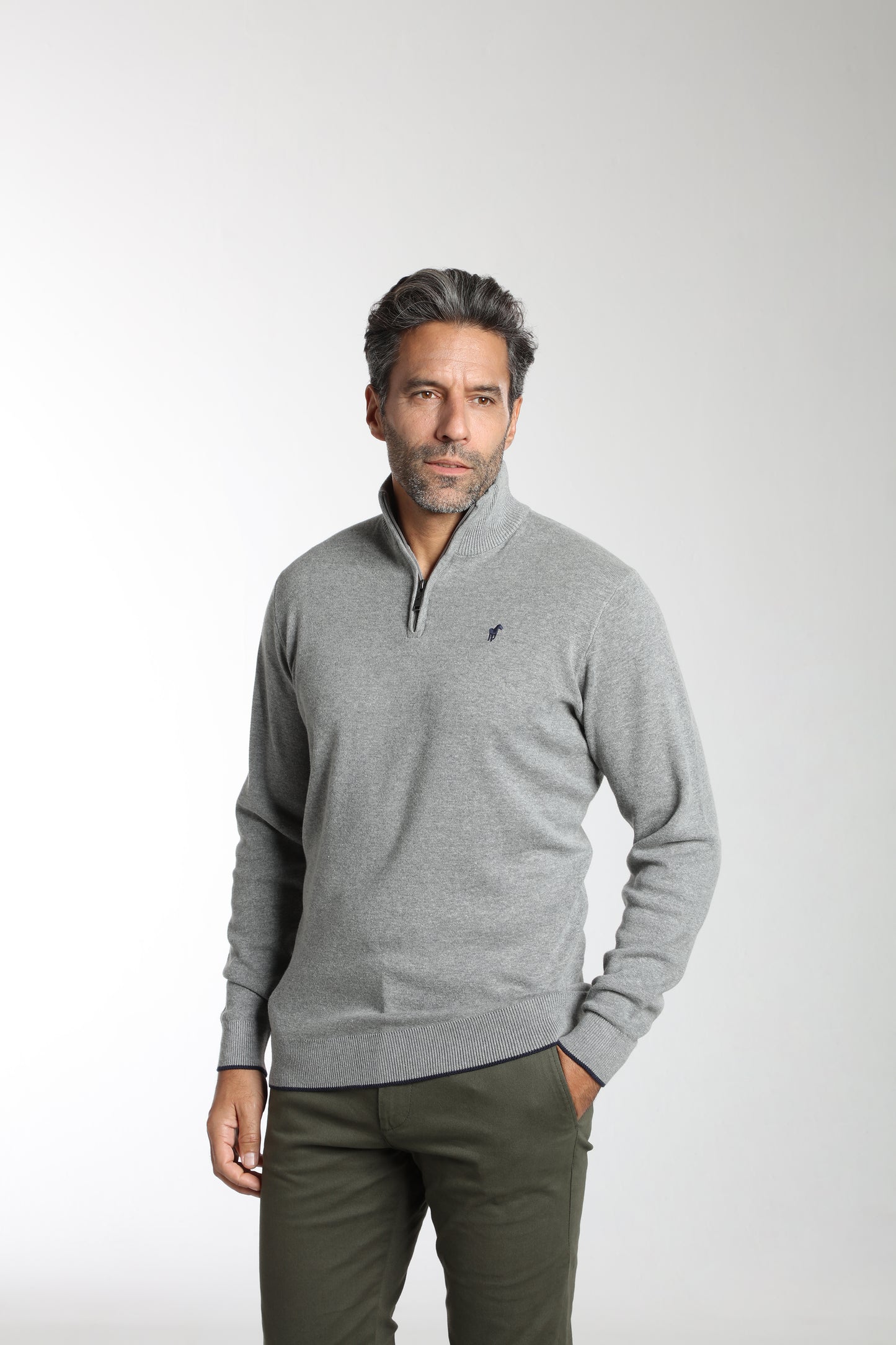 Pull MILANO CAMIONNEUR gris