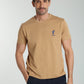 T-shirt manches courtes HORSE EST.90 camel